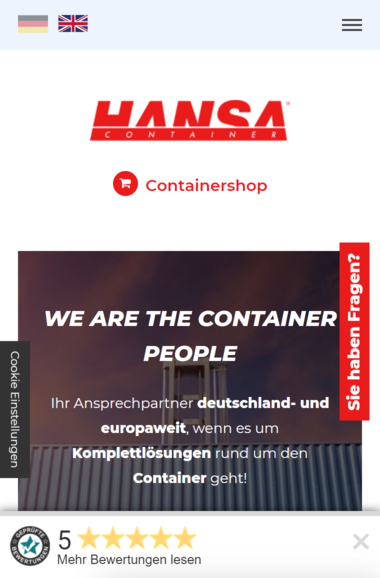 HCT Hansa Container Trading | Handy
